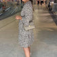 👗Dames Trendy Luipaardprint Jurk met V-hals en Losse Pasvorm