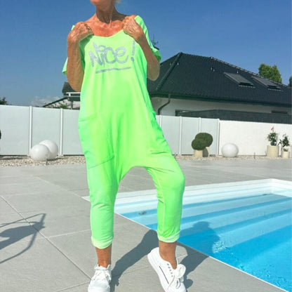 💖Casual damesjumpsuit met zakken