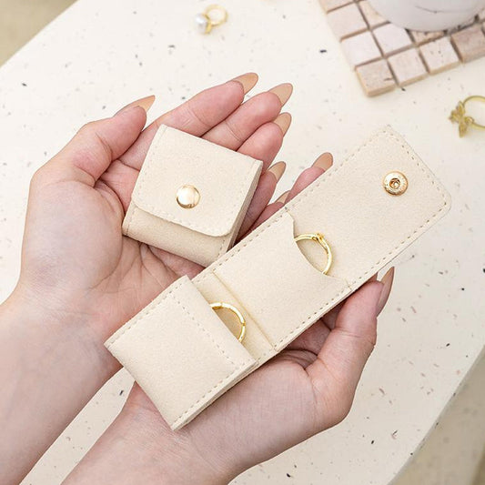 Draagbare sieraden opbergtas met compartiment