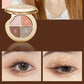 4-kleuren oogschaduwpalet met hoge pigmentatie en langdurige houdbaarheid