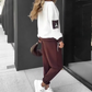 🎉GRATIS VERZENDING🎉 Color-Block Pullover Hoodie & Joggingbroek Set