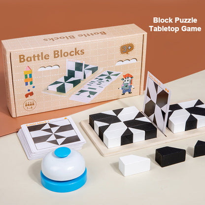 🌟Puzzel Verborgen Bouwstenen Puzzel Speelgoed Om De Ruimtelijke Verbeeldingskracht van Kinderen te cultiveren Ouder-Kind Interactief Bordspel