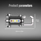 🔦 Oplaadbare sleutelhanger-zaklamp – 300 lumen, USB-C-oplaadfunctie & compact, onverwoestbaar ontwerp voor EDC ⚡