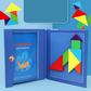 🎁Magnetische tangram -puzzelset voor kinderen