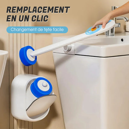 🥳2026 HOT SALE🥳💞50% KORTING!✨ 💝 Wegwerptoiletborstel met vervangbare kop🚽