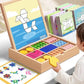 🎁Vroege kerstuitverkoop 49% KORTING🔥Houten magnetische patroonblokkenpuzzel set🧩