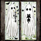 👻 Halloween Spook Raamstickers – Dubbelzijdige Statische Decoratie Zonder Lijm