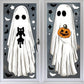 👻 Halloween Spook Raamstickers – Dubbelzijdige Statische Decoratie Zonder Lijm