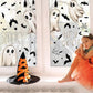 👻 Halloween Spook Raamstickers – Dubbelzijdige Statische Decoratie Zonder Lijm