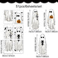 👻 Halloween Spook Raamstickers – Dubbelzijdige Statische Decoratie Zonder Lijm
