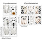 👻 Halloween Spook Raamstickers – Dubbelzijdige Statische Decoratie Zonder Lijm