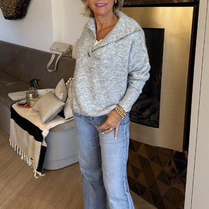 Casual effen top voor dames