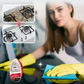 🚽Badkamerreinigingsborstelset🚽 – Met Geïntegreerde Borstelapplicator & Hygiënisch Schild – Ideaal voor Tegelvoegen, Douchedeuren & Armaturen ⚡