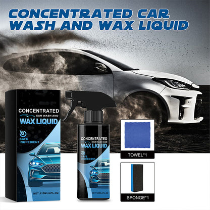 🔥2025 New Arrival🔥 🔥Koop er 2, krijg er 1 gratis✨Zachte en effectieve reinigingsspray voor auto's (met spons en doekje)