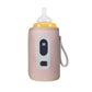 Draagbare waterdichte USB-babyflessenwarmer
