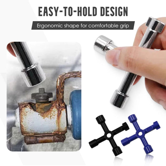 Multi-Functional Utilities Key Wrench