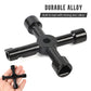 Multi-Functional Utilities Key Wrench