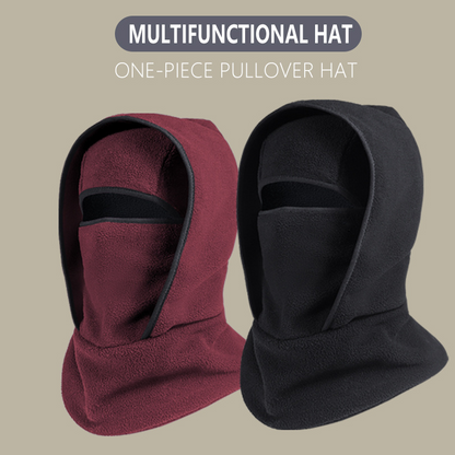 🔥 50% korting! 🧣 3-in-1 Unisex Wintermuts met Nekwarmer & Gezichtsmasker – Volledige bescherming tegen wind, kou en sneeuw! ⛄️🖤