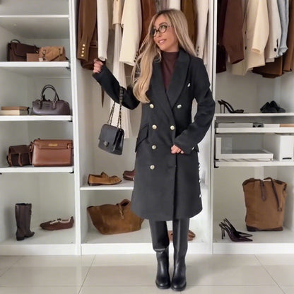 Klassieke double-breasted jassen voor dames
