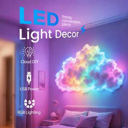 📢🎁50% KORTING!!! ✨Thundercloud USB-aangedreven decoratieve LED-lamp🌈☁️