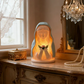 ✨ Elegant Religieuze LED Nachtlamp – Sculpturaal Ontwerp, Warme Ambient Licht & Batterijbedreven