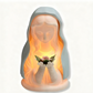 ✨ Elegant Religieuze LED Nachtlamp – Sculpturaal Ontwerp, Warme Ambient Licht & Batterijbedreven