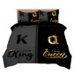 💥50% KORTING🔥 3-delige "King & Queen" dekbedovertrekset voor stellen - Elegant design & premium comfort✅✨