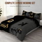 💥50% KORTING🔥 3-delige "King & Queen" dekbedovertrekset voor stellen - Elegant design & premium comfort✅✨