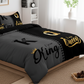 💥50% KORTING🔥 3-delige "King & Queen" dekbedovertrekset voor stellen - Elegant design & premium comfort✅✨