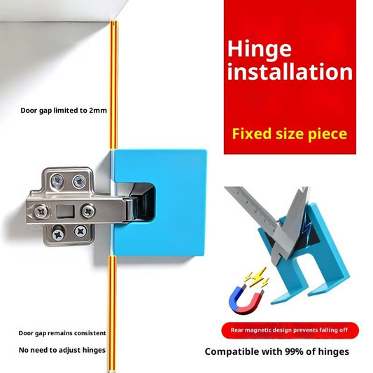 🔥 50% korting! 🔧 Easy Hinge Mate – Snelle, precieze oplossing voor het installeren van deurscharnieren zonder gedoe! 🚪✨