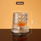 🥛💎Nieuwjaarsaanbieding 50% korting! ✨🔥 360° draaibaar whiskyglas