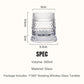 🥛💎Nieuwjaarsaanbieding 50% korting! ✨🔥 360° draaibaar whiskyglas