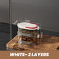 🔥 50% korting! 🌶️ Multi-laags Afgesloten Specerijen Organizer – Luchtdicht, stijlvol & ruimtebesparend voor elke keuken! 🧂✨