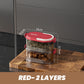🔥 50% korting! 🌶️ Multi-laags Afgesloten Specerijen Organizer – Luchtdicht, stijlvol & ruimtebesparend voor elke keuken! 🧂✨