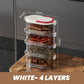 🔥 50% korting! 🌶️ Multi-laags Afgesloten Specerijen Organizer – Luchtdicht, stijlvol & ruimtebesparend voor elke keuken! 🧂✨