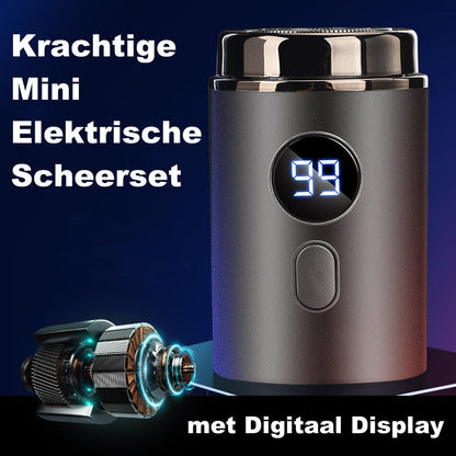 ✨ Bestseller-deal 🔥 50% korting! Draagbaar elektrisch scheerapparaat met digitaal display – jouw dagelijkse verzorgingsmaatje voor thuis, op kantoor en onderweg.