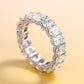 ✨50% KORTING! Full Circle Sparkling Zircon Fashion Ring – Tijdloze elegantie, 360° glans en licht luxe design 💎💍
