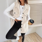 ✨Chic & Warm! Fuzzy Lange Dames Bodywarmer – Superzacht & Stijlvol❄️💖