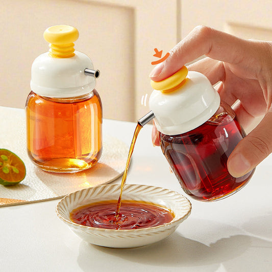 🍶Drukfles voor olie en azijn - nauwkeurige dosering zonder druppelen!