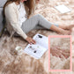 🎉50% KORTING!🧶Plush Vloermat Met Kleurverloop - Hoogdichte Faux Fur & Antislip: Perfect Voor Woonkamer/Slaapkamer (Veilig Voor Kinderen!)