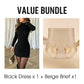 👗Dames gebreide geribbelde bodycon mini-jurk