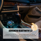 ⚡🚘 Eén keer insteken en je auto heeft Bluetooth, handsfree én twee snelladers. 2026 FM-zender – introductieprijs 50% KORTING! 💥🎁