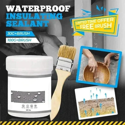 💧 50% KORTING! Transparante Waterdichte Afdichtingskit – Voor Scheuren & Lekkages | 🖌️ Gratis Kwast