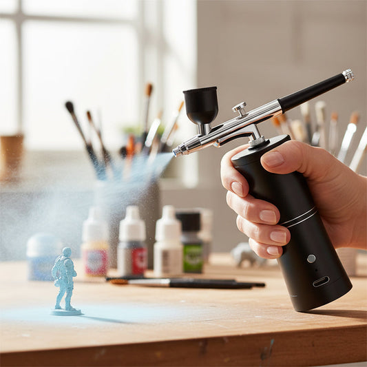 ⚡ Flash Sale, slechts 48 uur geldig 🛠️ Draagbare draadloze airbrushset met compressor