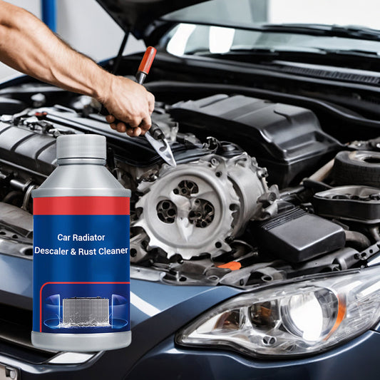 🚗Ontkalker en roestverwijderaar voor autoradiatoren