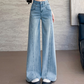 🎉 50% KORTING! 💥 Nieuwe collectie 2026 – Damesjeans met wijde pijpen en strass-steentjes voor een slanker, sprankelend silhouet ✨👖