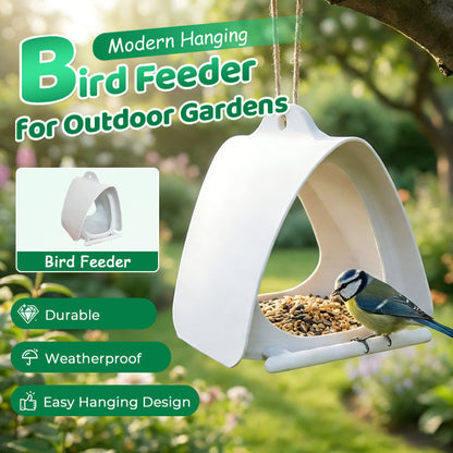 🦜Modern hangend vogelvoederhuisje voor in de tuin