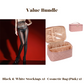 ✨Voordelenpakket: 8D Oil-Sheen Rose kousen met kant