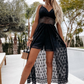 🎁Nieuwe collectie 50% korting💥Damesjumpsuit met spaghettibandjes – Losse vrijetijdsjumpsuit met uitgesneden design✨