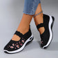 Casual schoenen van gebreide, ademende stof met zachte zool